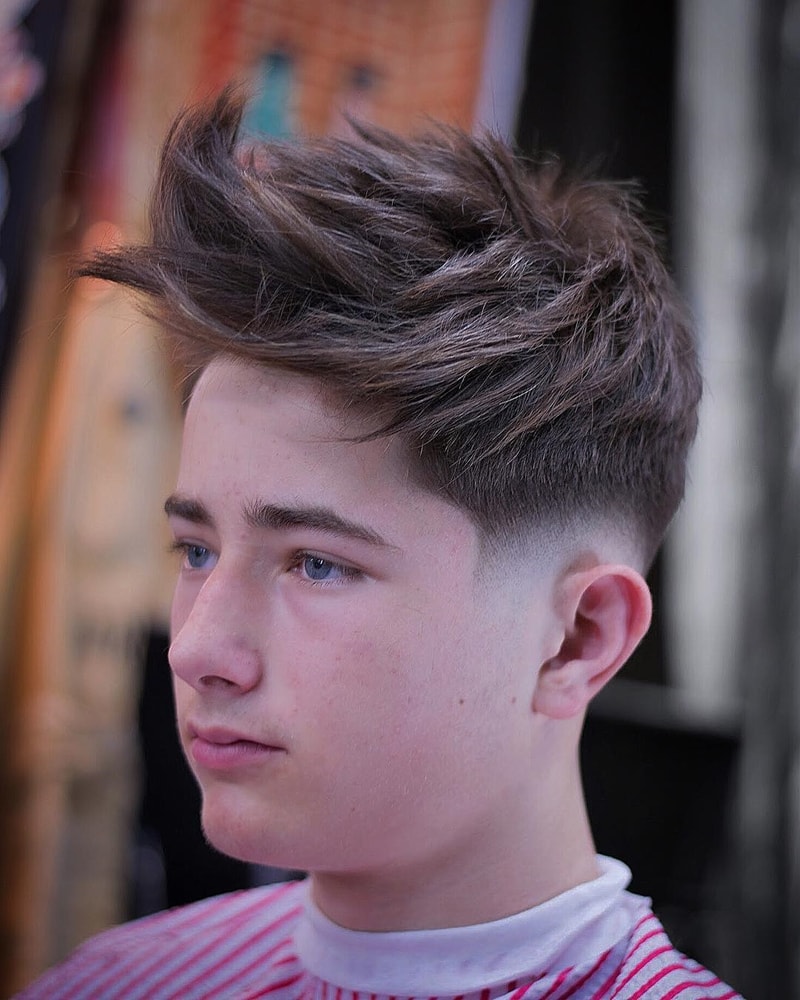 Mens Haircut 2018 | Textured Messy Quiff | Kiểu tóc hợp nhiều độ tuổi -  YouTube