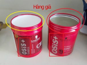 phân biệt Osis+3 Thrill Wax thật giả
